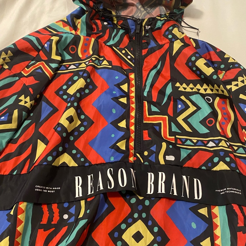 Reason Cross Colour Patterned Jacket - image 2
